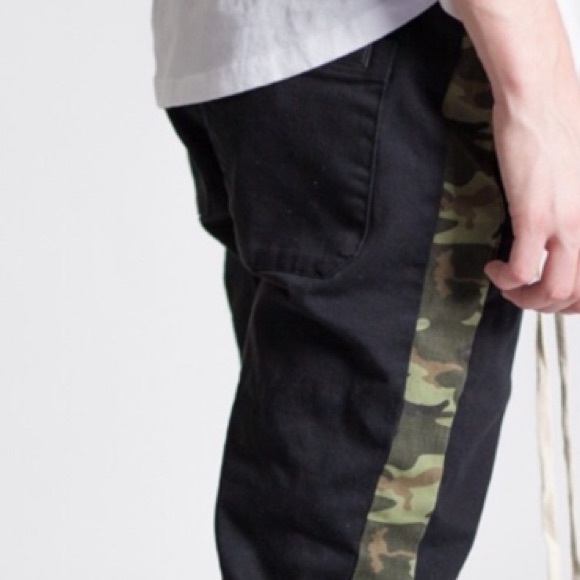 ITCF | Men’s Camouflage Pants Twill W/ Drawstring - Picture 4 of 4